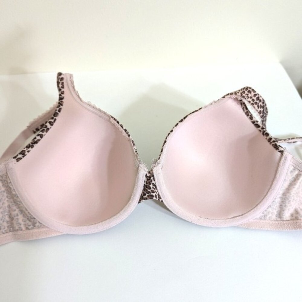 Vs Lined Perfect Coverage Leopard Print 36c - image 4